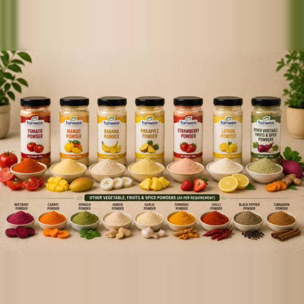 Tanwee Fruit and Vegetable Powders